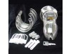 Cage de chasteté en Polycarbonate + cadenas pour anneau testicules / type : CB6000