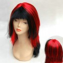 Perruque : Diablesse sexy ! Rouge et noire