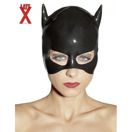 Masque de chatte Cat Women en latex