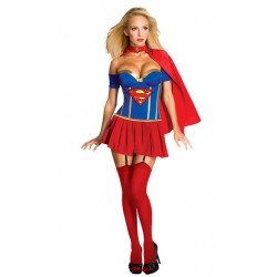 Costume SuperMan SuperWoman Sexy Femme Costume SuperMan SuperWoman Sexy Femme