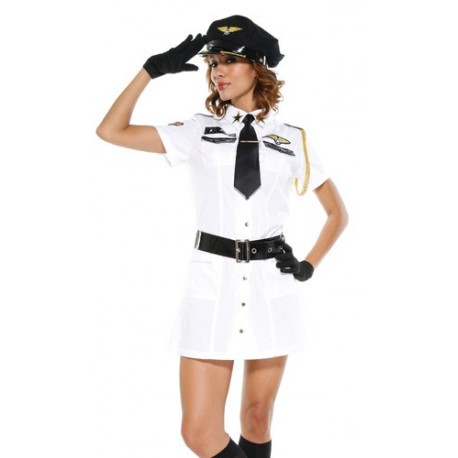 Costume Sexy - Commandante de bord aérien