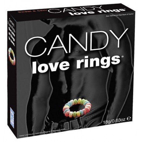 *** discontinued *** 3 CockRing Anneau pénien - Comestible Bonbons à manger