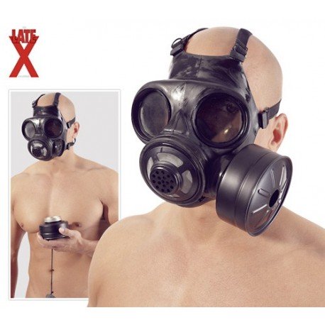 *** DISCONTINUED *** Masque à gaz en latex : Canadien / Danois