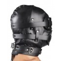Total LockDown : Cagoule Hardcore BDSM avec GagBall