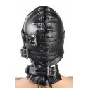 Total LockDown : Cagoule Hardcore BDSM avec GagBall