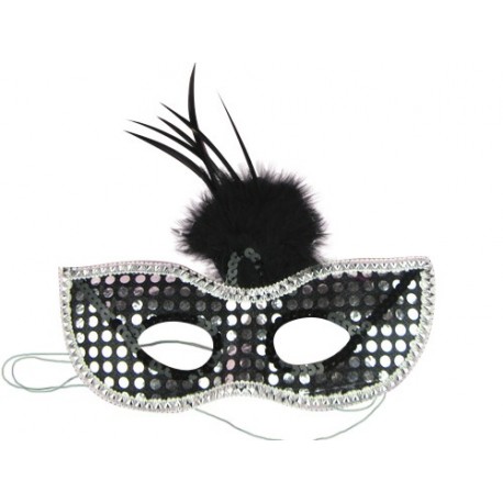 *** discontinued *** Masque de soirée vénétien, loup glamour