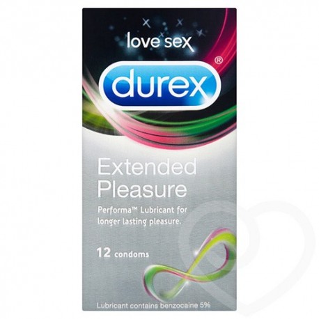 [Discontinued] - Préservatifs Durex Extended Pleasure Retardants - Retardent l'éjaculation
