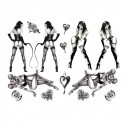 Tatouages Temporaires Sexy - Burlesque Pin-up *** DISCONTINUED ***