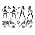 Tatouages Temporaires Sexy - Burlesque Pin-up *** DISCONTINUED ***