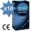 Pack 10/50 - Préservatifs Durex Ultra Slim - Close Fit - Plus ajusté