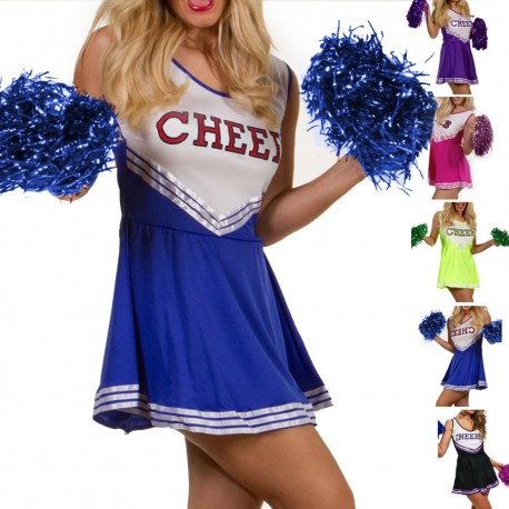Costume cheerleader - Uniforme Pom Pom Girl