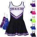 Costume cheerleader - Uniforme Pom Pom Girl