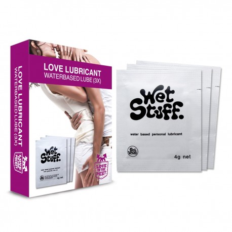 *** DISCONTINUED *** Love in the Pocket - Love Lubricant - 3 sachets