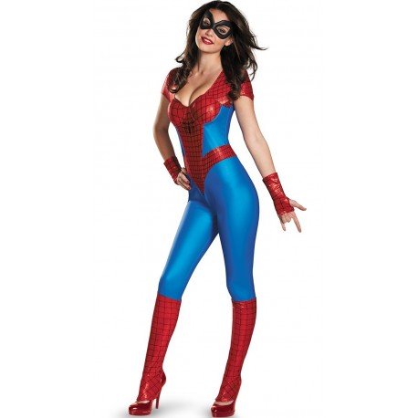 *** discontinued *** Costume combinaison spider woman femme sexy