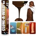 Clone a willy kit - Moulage de votre pénis : God vibrant / Chocolat / Bougie / Savon