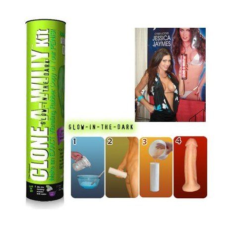 Clone a willy kit - Moulage de votre pénis : God vibrant / Chocolat / Bougie / Savon