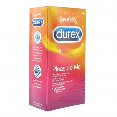 Préservatifs Durex Pleasure Me - Texturés Maximum de plaisir