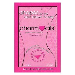 Betty Beauty - Kit pochoirs de formes rasage poils pubiens (Coeur, étoile...) Betty Beauty - Kit pochoirs de formes rasage poils pubiens (Coeur, étoile...)