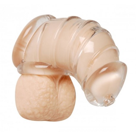 Cage de chasteté souple pour homme - Silicone