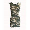 Robe sexy camouflage treillis militaire