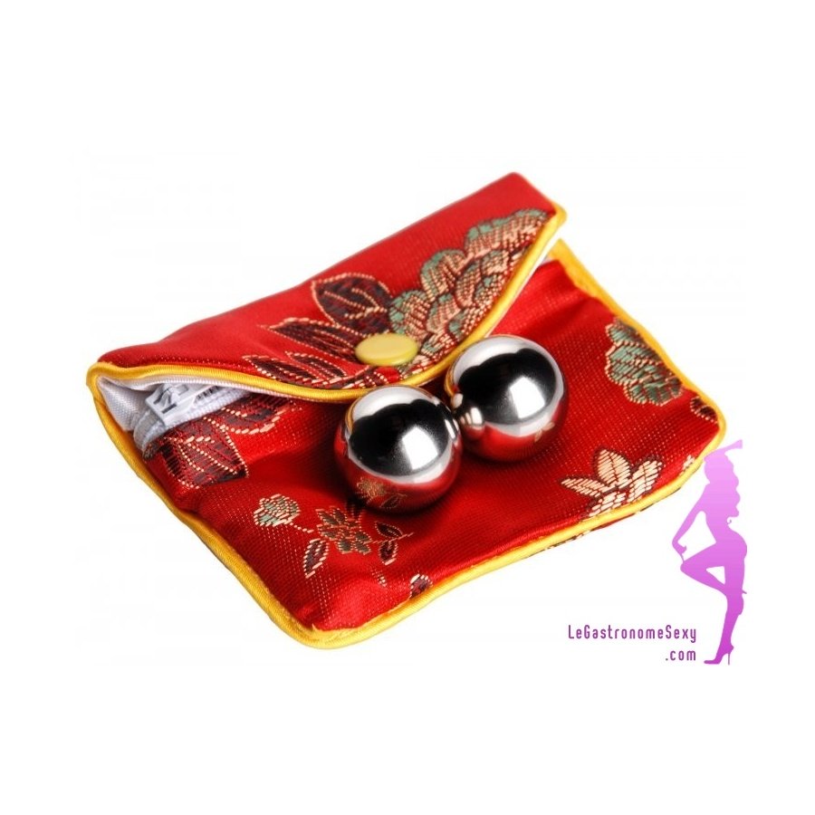 12.26€ - Boules de geisha originale en acier inoxydable - Exercices Kegel