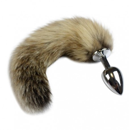 Tailbud plug anal queue de renard 30cm
