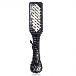 Tapette pour féssée SM cloutée - Croco Tapette pour féssée SM cloutée - Croco