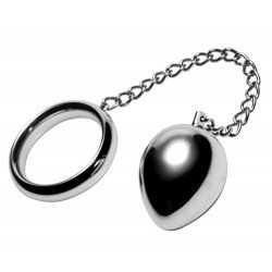 Plug anal avec chaîne et anneau Plug anal avec chaîne et anneau