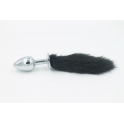 Rosebud - Bijoux Anal avec Queue Touffue, Sextoy Original et Sexy *** Clearance ***