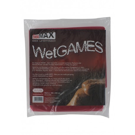 SexMax BedSheet WetGame - Draps vinyl pour jeux sexuels - 180x220