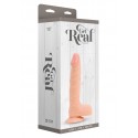 Gode ventouse réaliste - soft touch - 19 cm