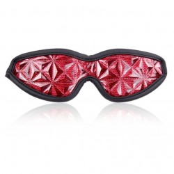 Masque de soumission, loup glamour SM - croco