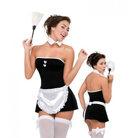 Costume de soubrette sexy, Femme de ménage sexy