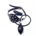 Gag en latex avec balle gonflable - Baillon SM