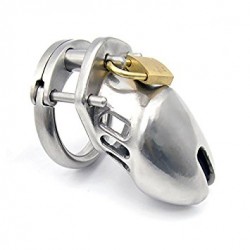 CB-6000 Small Cage de chasteté - Inox médical grade