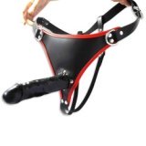 Harnais gode ceinture de luxe - 14 cm