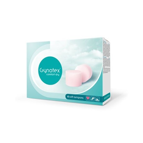 6 Gynotex Soft Tampons - Permettant la pénétration pendant les règles