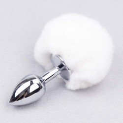Rosebud - plug anal - Queue de lapin touffue Rosebud - plug anal - Queue de lapin touffue