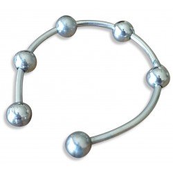 Cockring Anneau pénien - 4 sphères - Inox *** CLEARANCE ***