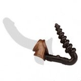 Double Cockring avec gode anal