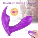 Stimulateur Point G / Suceur de clitoris chauffant et télécommandé