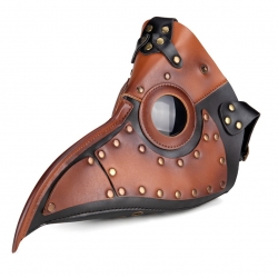 Masque de Docteur de Peste SM - Déguisement Fetish pour Jeux de Domination