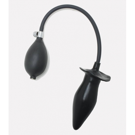 Plug anal gonflable avec pompe, idéal pour dilatation anus