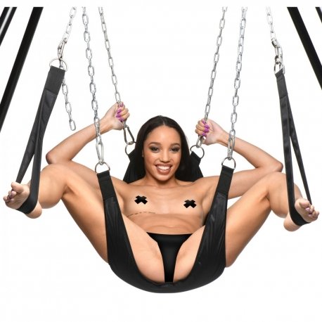 Nylon Sex Sling Balançoire Donjon SM