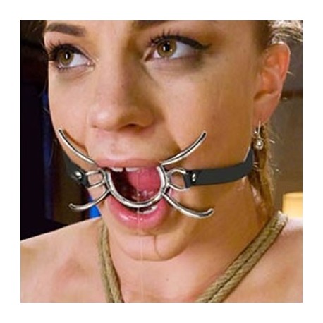 Spider Gag : Gag anneau pour bouche ouverte avec pattes