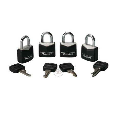 Kit de 4 cadenas + clefs - Masterlocks