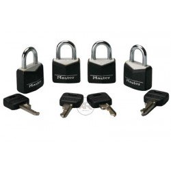 Kit de 4 cadenas + clefs - Masterlocks Kit de 4 cadenas + clefs - Masterlocks