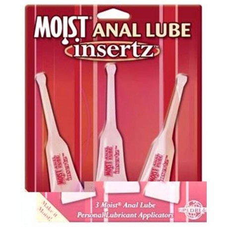 Anal Lube Insertz : 3 Applicateurs direct : Lubrifiant classique