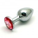 Bijou intime - Rosebud - Plug Anal : 8 coloris / 3 tailles disponibles