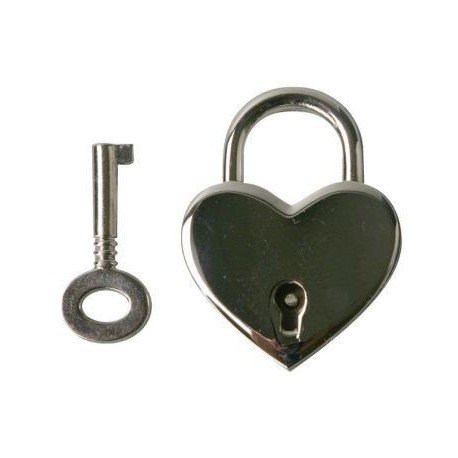 Cadenas en forme de coeur